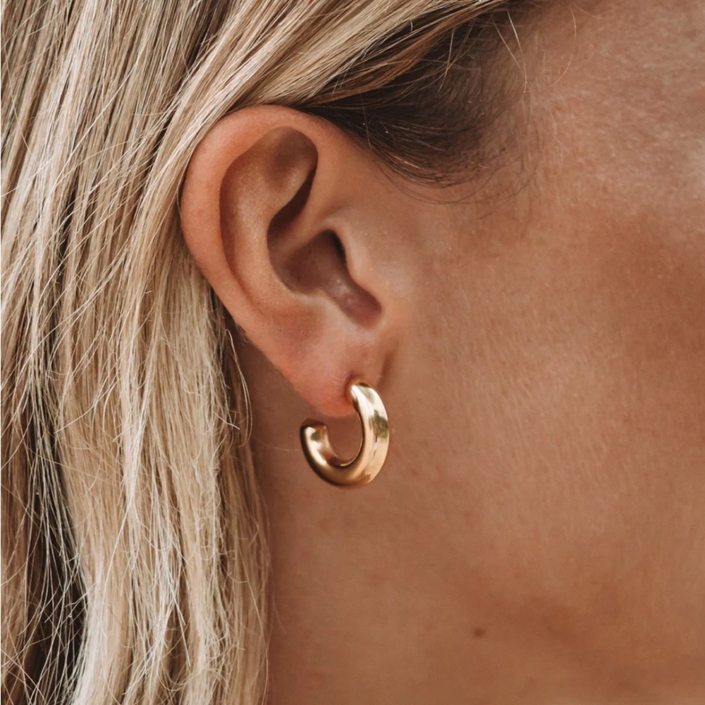Gold Hoop Earrings